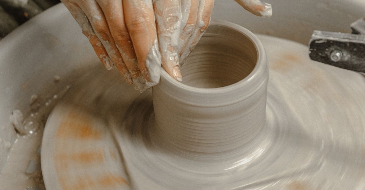 Hand-built clay forms
